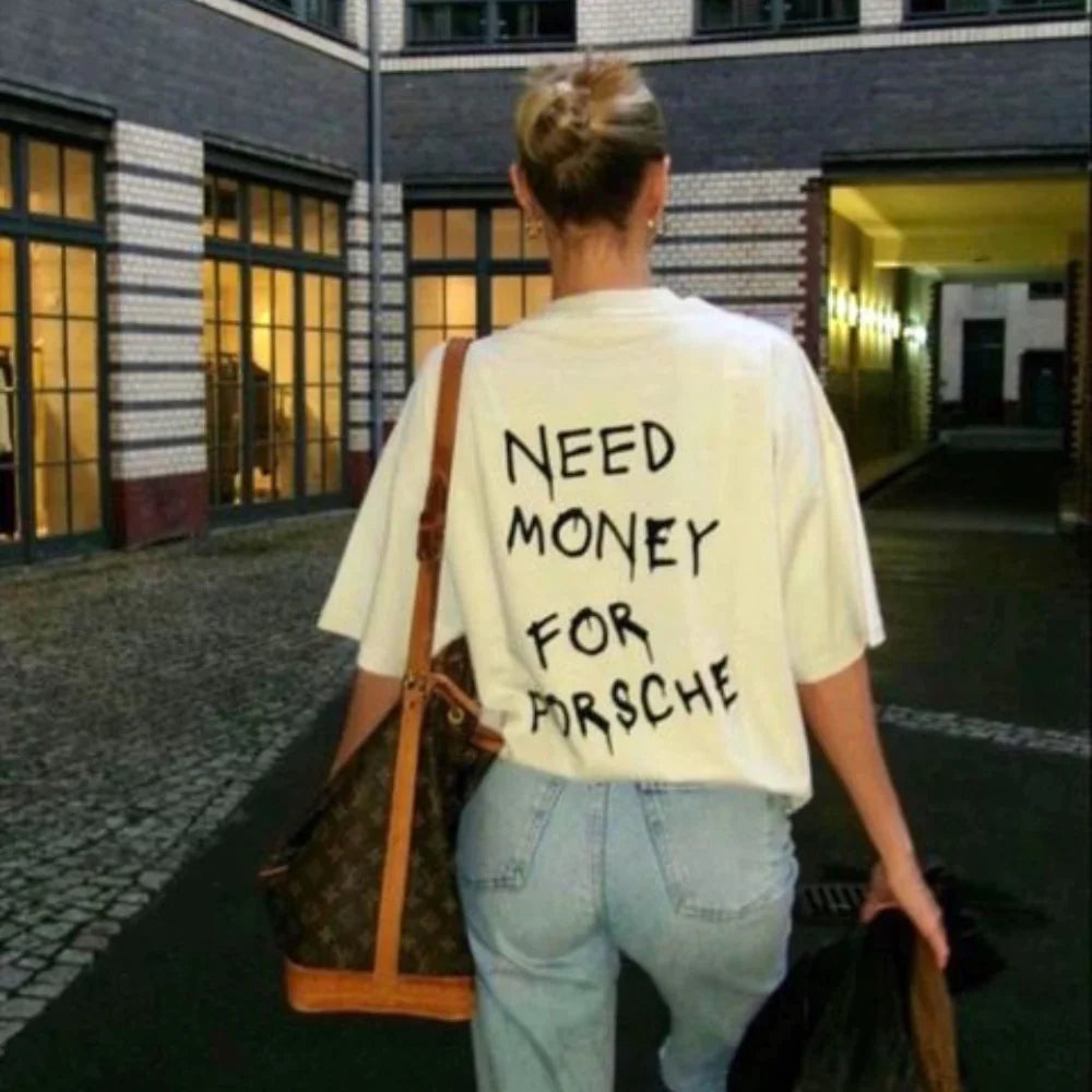 Camiseta Need Money for Porsche